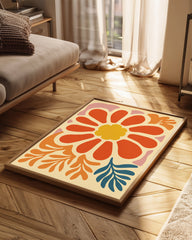 Organic Sun Poster Tablosu