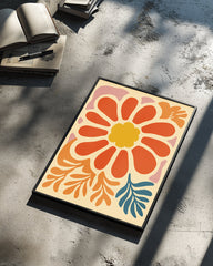 Organic Sun Poster Tablosu