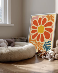 Organic Sun Poster Tablosu