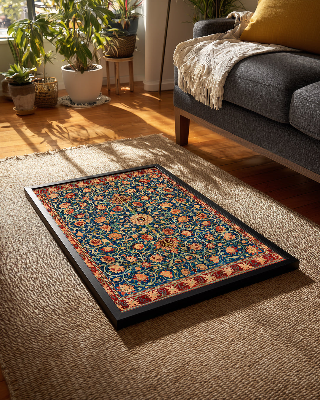 Oriental Bloom Poster Tablosu