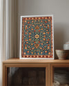Oriental Bloom Poster Tablosu