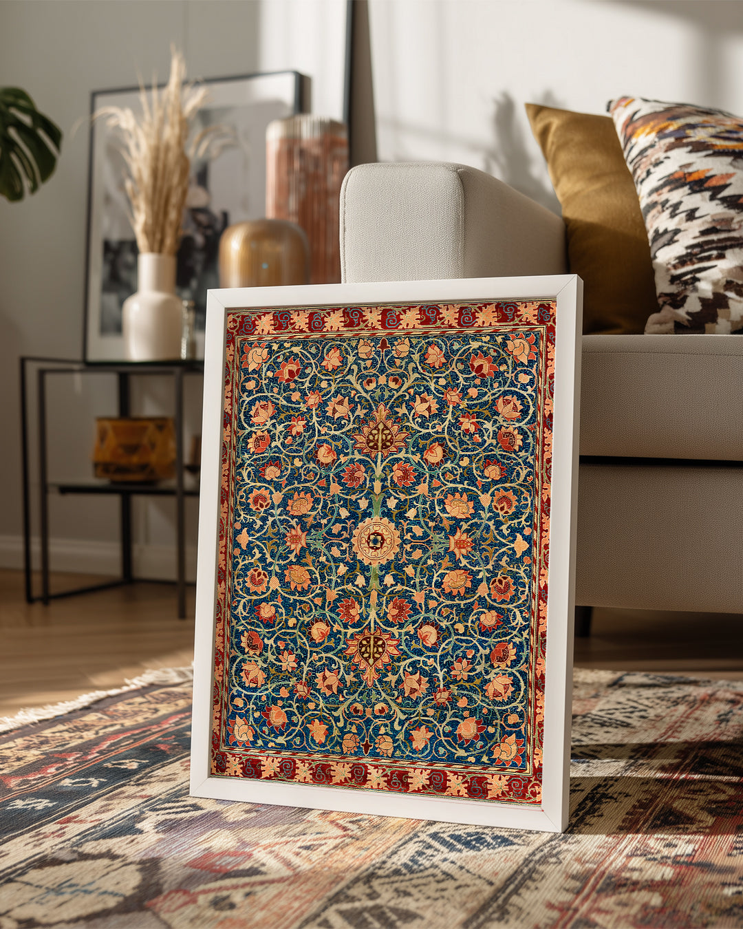 Oriental Bloom Poster Tablosu