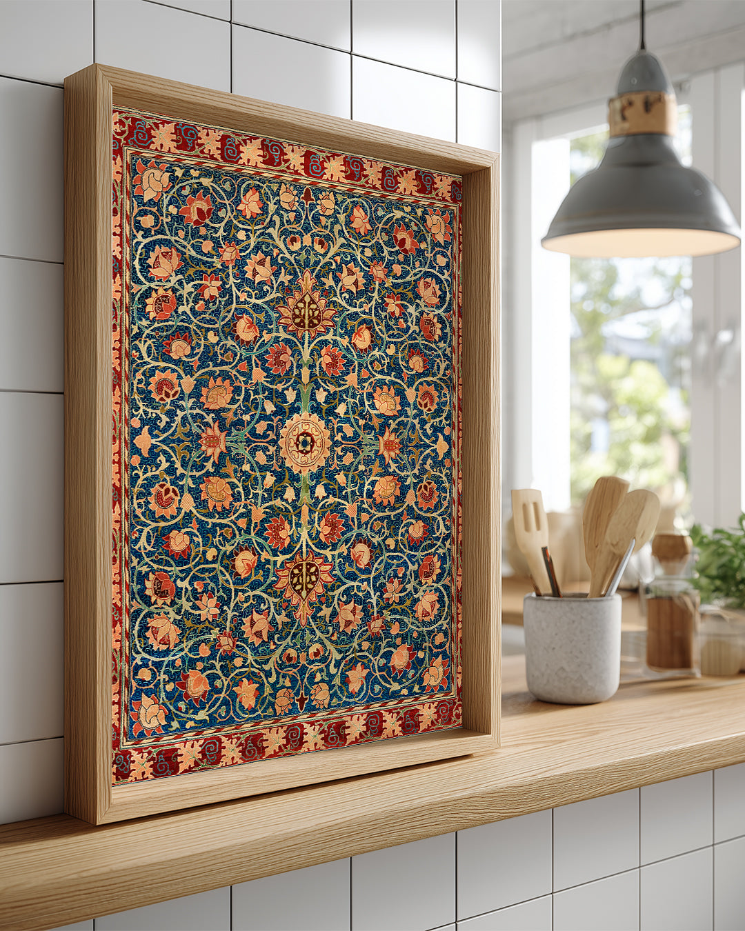 Oriental Bloom Poster Tablosu