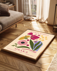 Osaka Pink Poster Tablosu