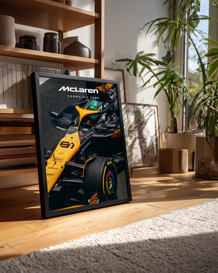 Oscar Piastri 81 Poster Tablosu