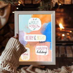 Otherworldly Night Scene Poster Tablosu