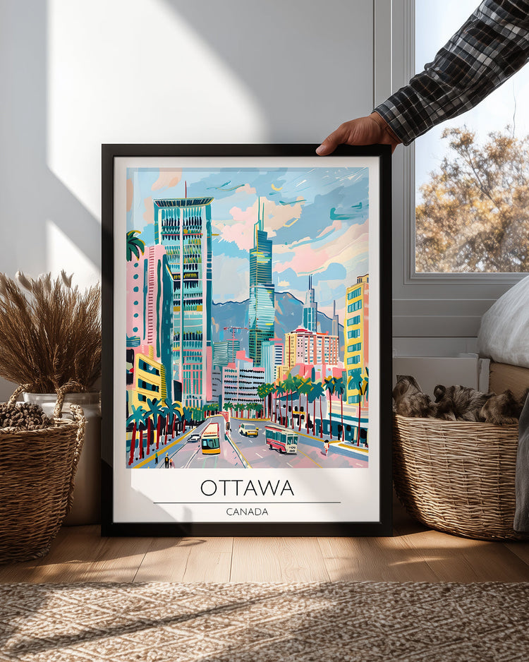 Ottawa Kanada Poster Tablosu