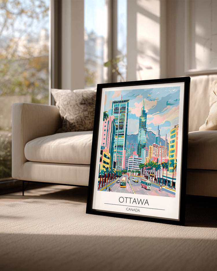 Ottawa Kanada Poster Tablosu