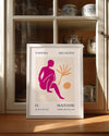 Oturan Figür ve Yaprak - Henri Matisse - 1955 Poster Tablosu