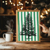 Outdoor Christmas Tree Poster Tablosu