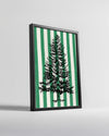 Outdoor Christmas Tree Poster Tablosu