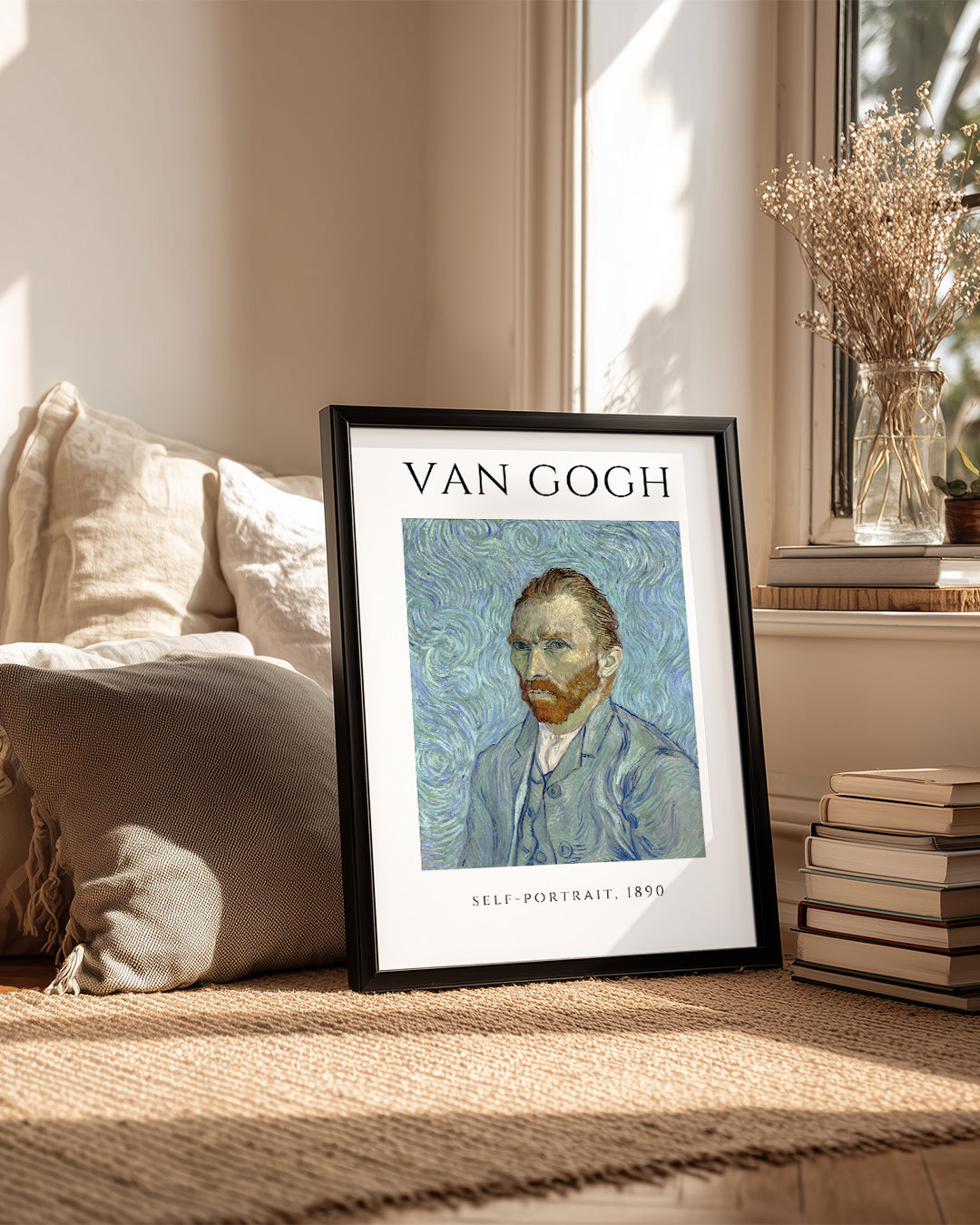 Özportre - Vincent van Gogh - 1890 Poster Tablosu