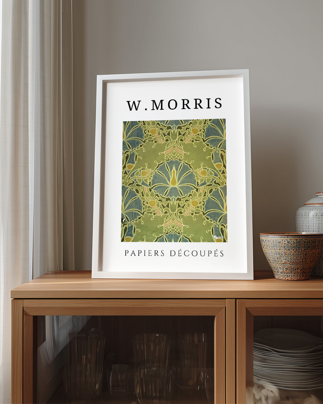PAPİER DÉCOUPÉS - W Morris Poster Tablosu
