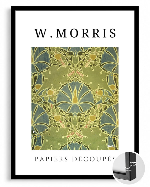 PAPİER DÉCOUPÉS - W Morris Poster Tablosu