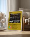 Pagani Imola Poster Tablosu