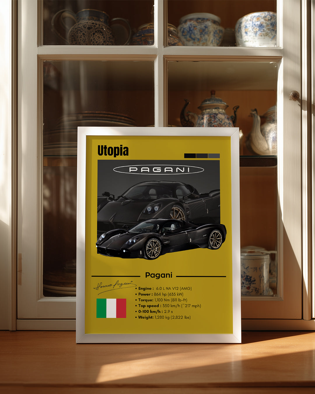Pagani Utopia Poster Tablosu