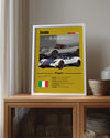 Pagani Zonda Poster Tablosu