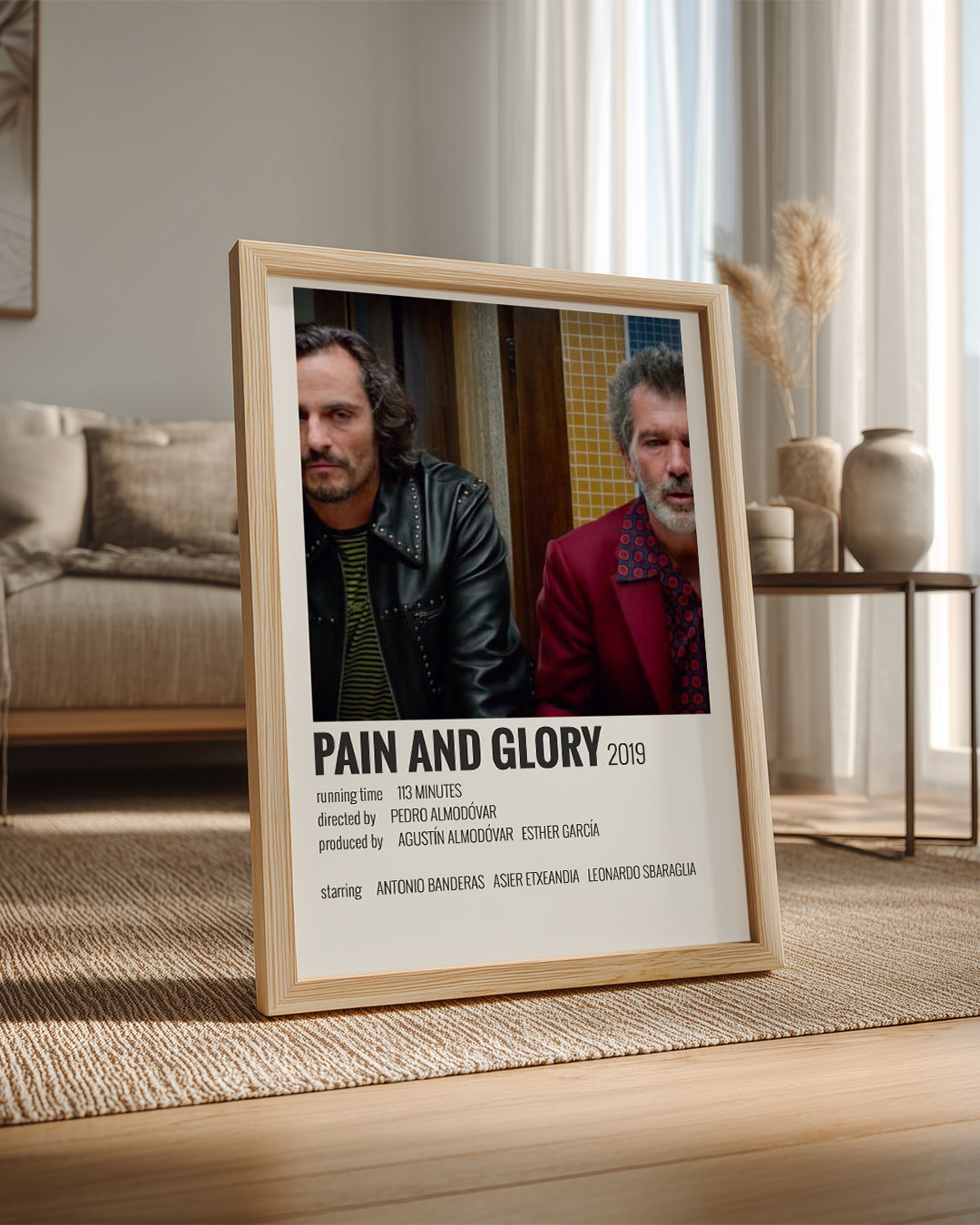 Pain And Glory Poster Tablosu