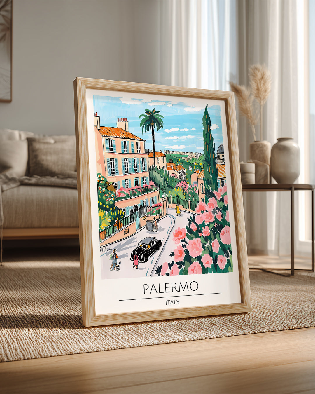 Palermo İtalya Poster Tablosu