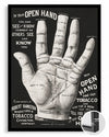 Palm Hand Poster Tablosu