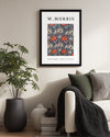 Papier Découpés - William Morris Poster Tablosu
