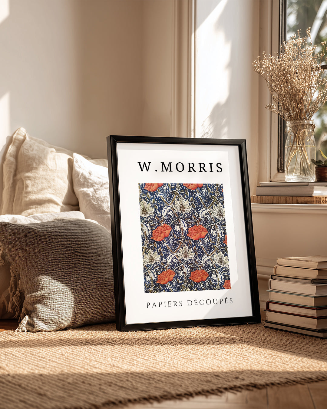 Papier Découpés - William Morris Poster Tablosu