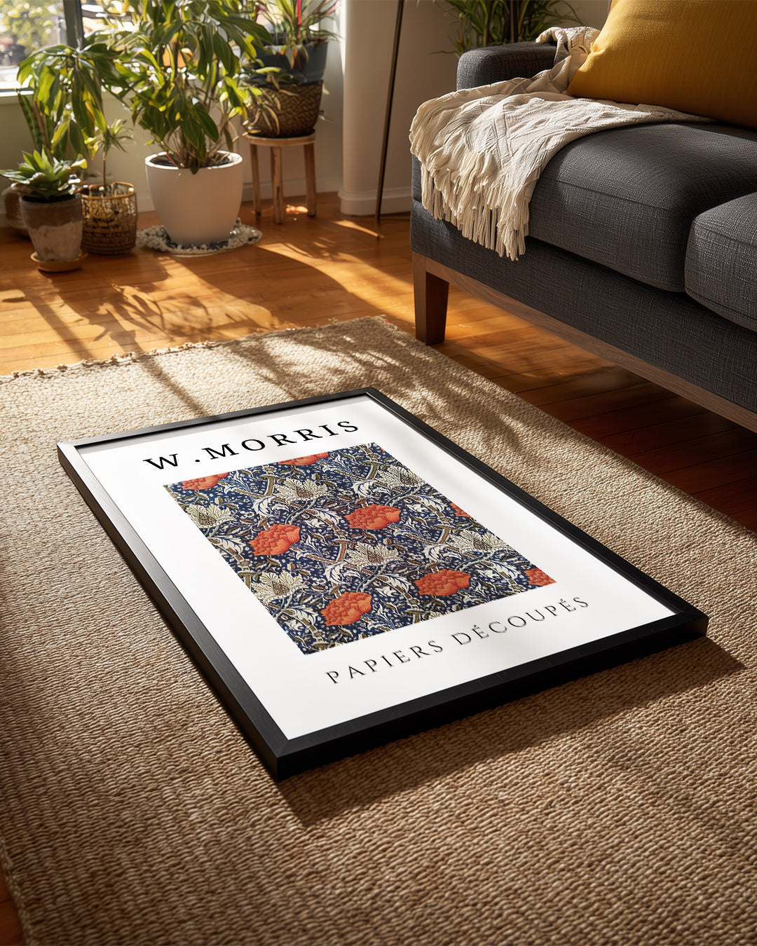 Papier Découpés - William Morris Poster Tablosu
