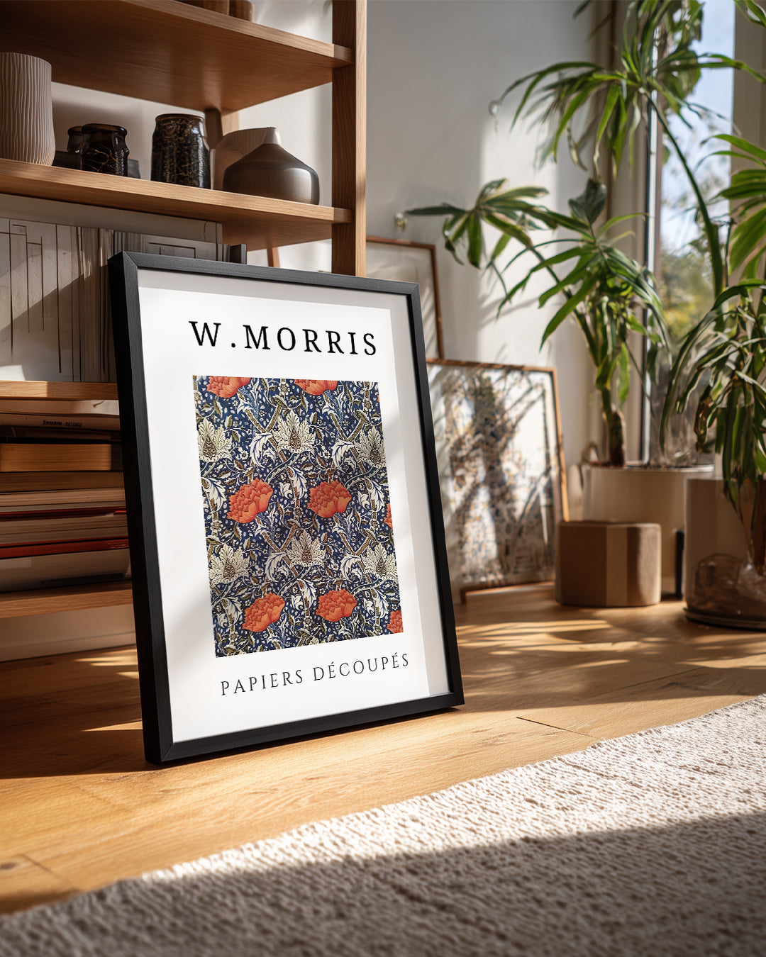 Papier Découpés - William Morris Poster Tablosu