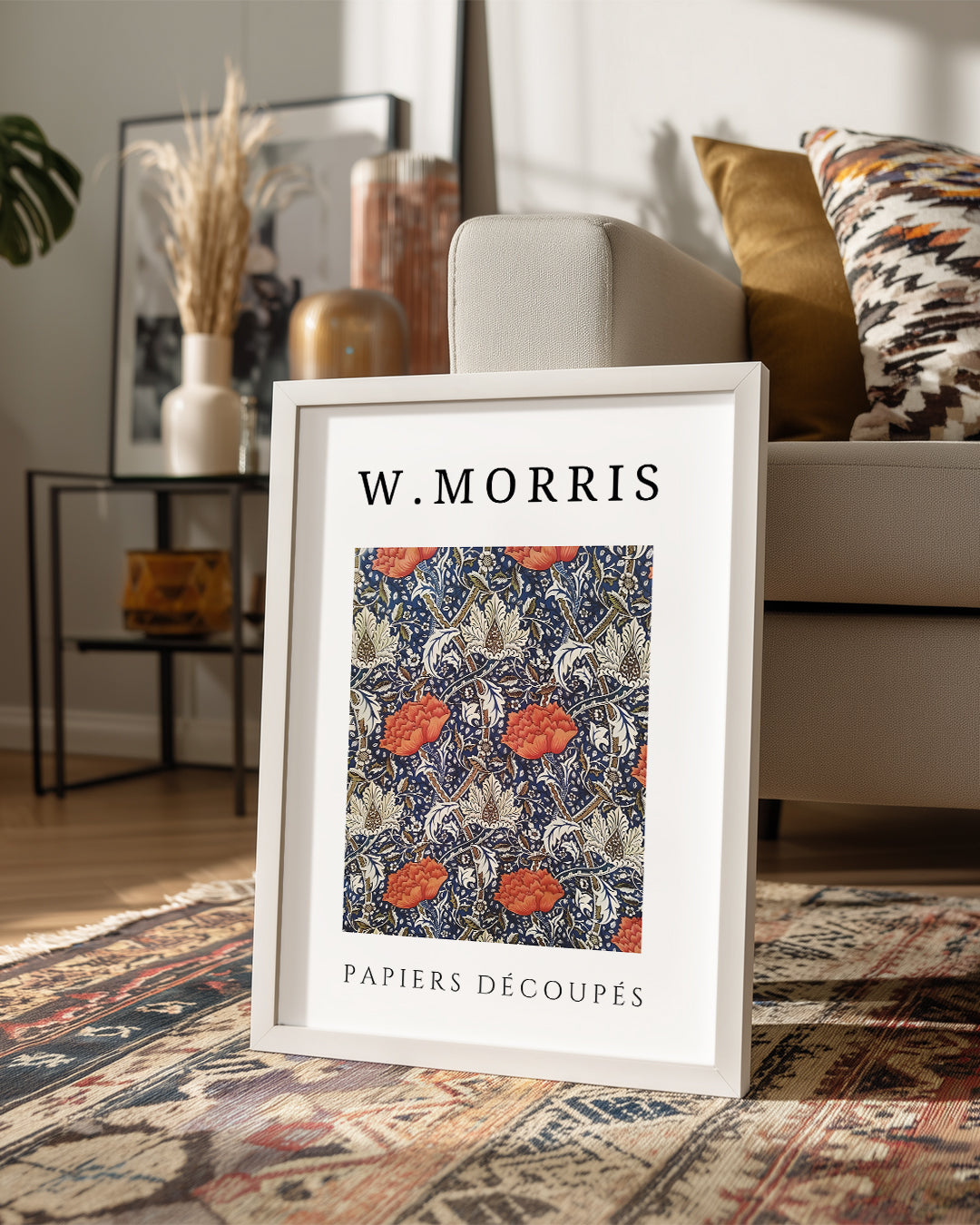 Papier Découpés - William Morris Poster Tablosu