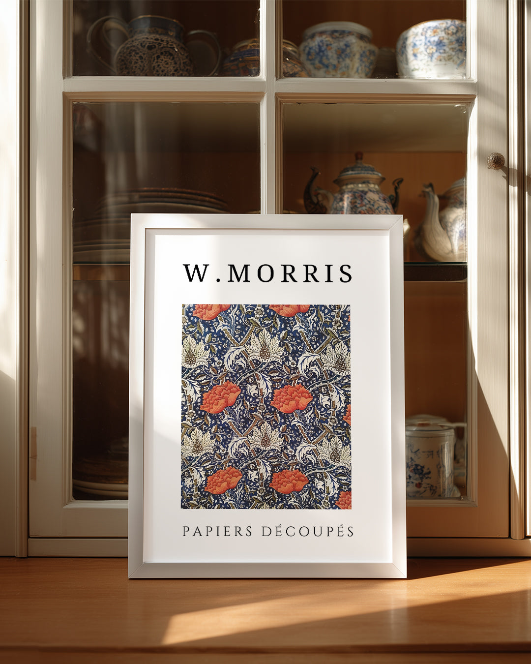 Papier Découpés - William Morris Poster Tablosu
