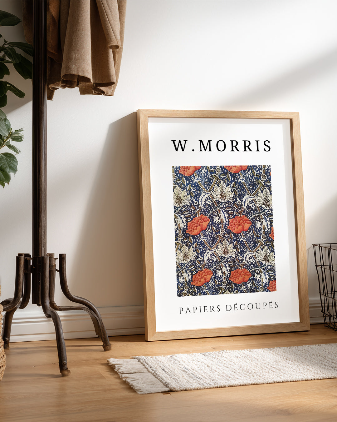 Papier Découpés - William Morris Poster Tablosu