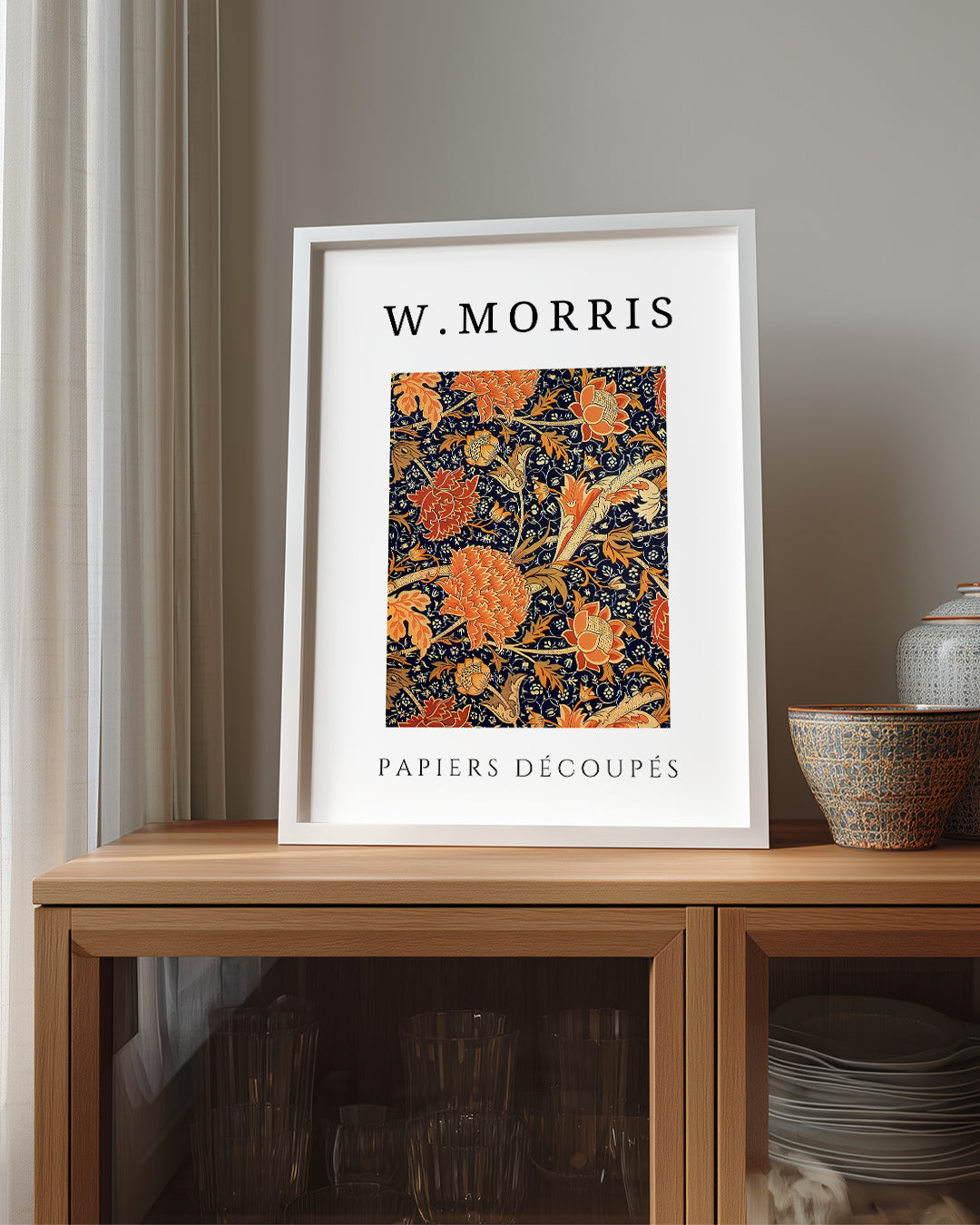 Papier Düşlemeleri - William Morris Poster Tablosu