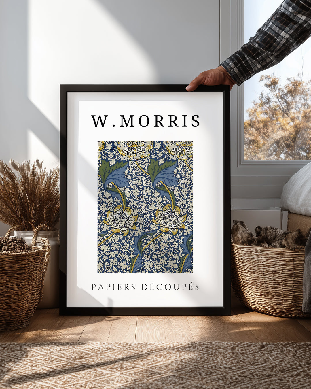Papier Kesimler - William Morris Poster Tablosu