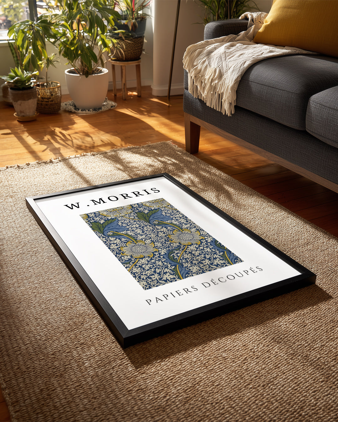 Papier Kesimler - William Morris Poster Tablosu