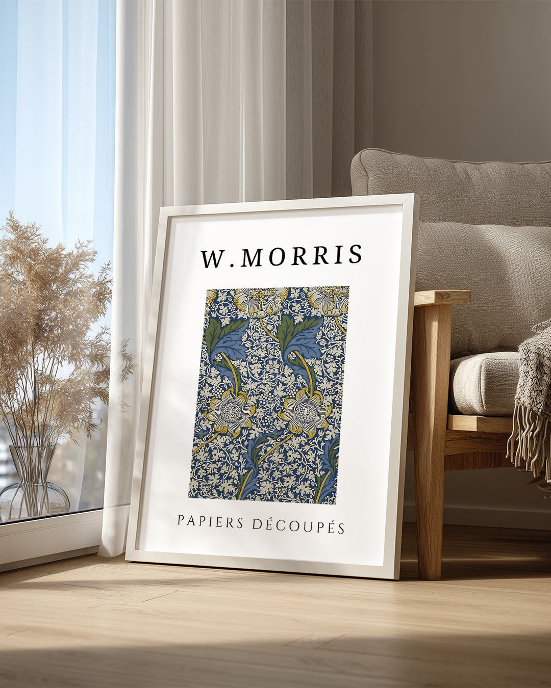 Papier Kesimler - William Morris Poster Tablosu