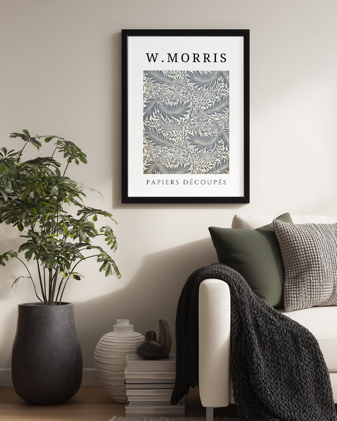 Papiers Découpés - William Morris Poster Tablosu