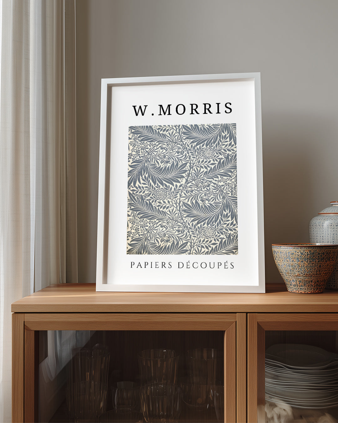 Papiers Découpés - William Morris Poster Tablosu