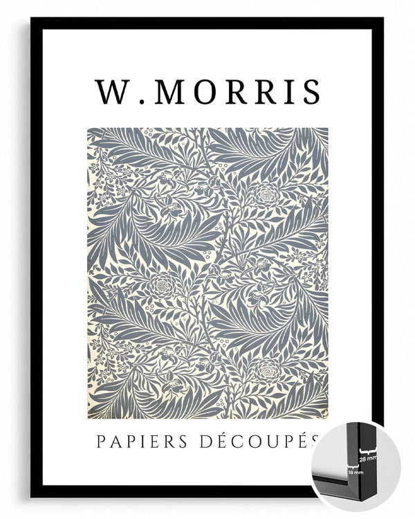Papiers Découpés - William Morris Poster Tablosu