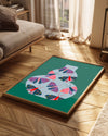 Papillon Verre Poster Tablosu