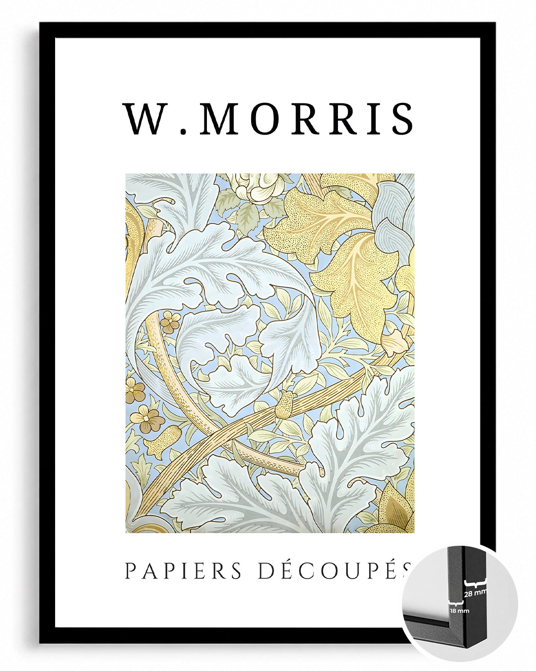 Papirüsler - William Morris Poster Tablosu