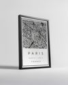 Paris A4 Ratio Poster Tablosu