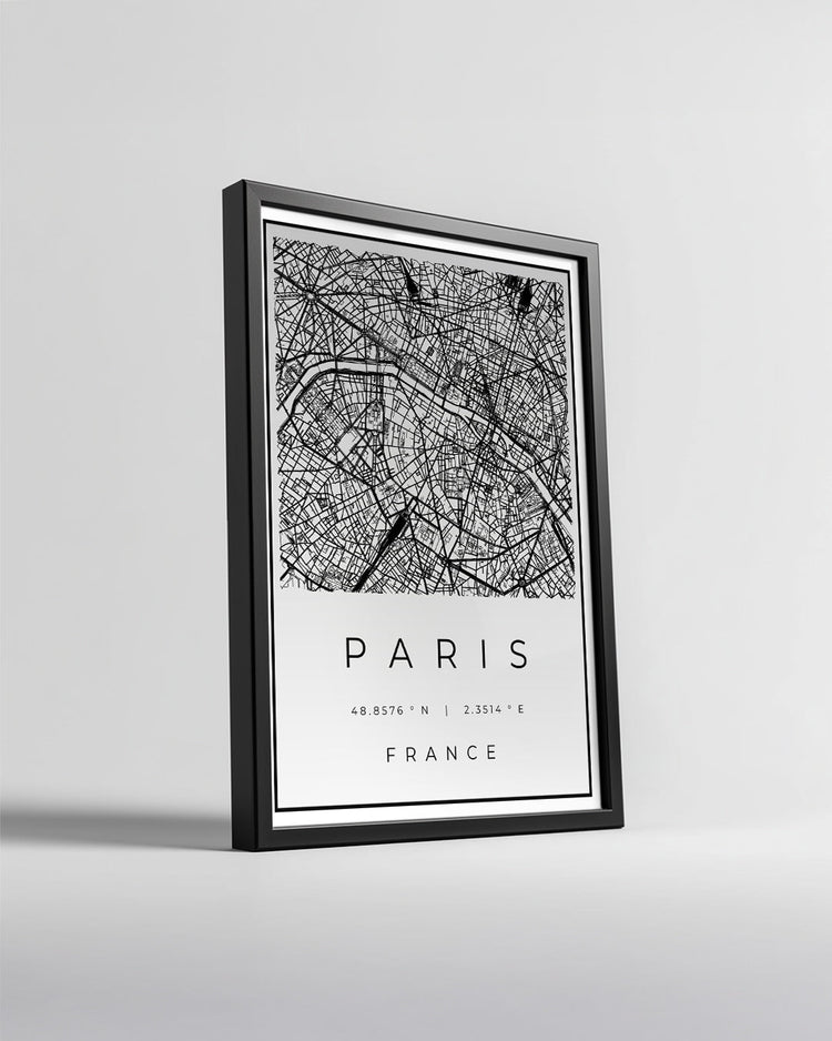 Paris A4 Ratio Poster Tablosu