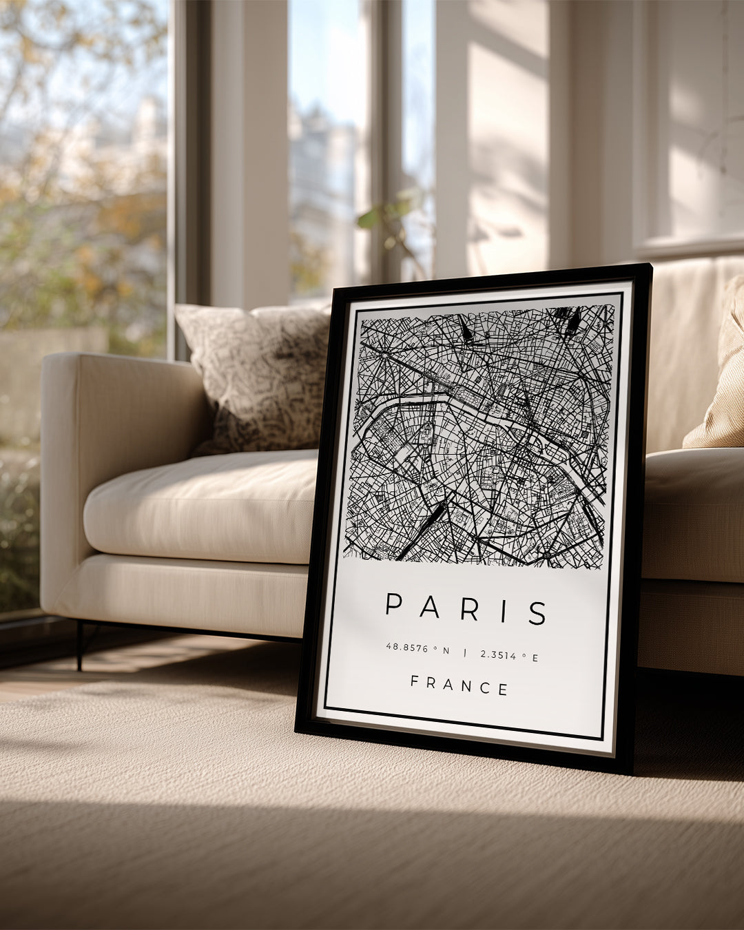 Paris A4 Ratio Poster Tablosu