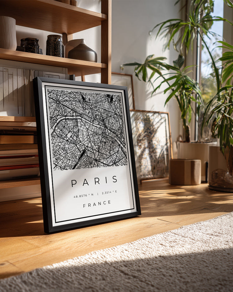 Paris A4 Ratio Poster Tablosu
