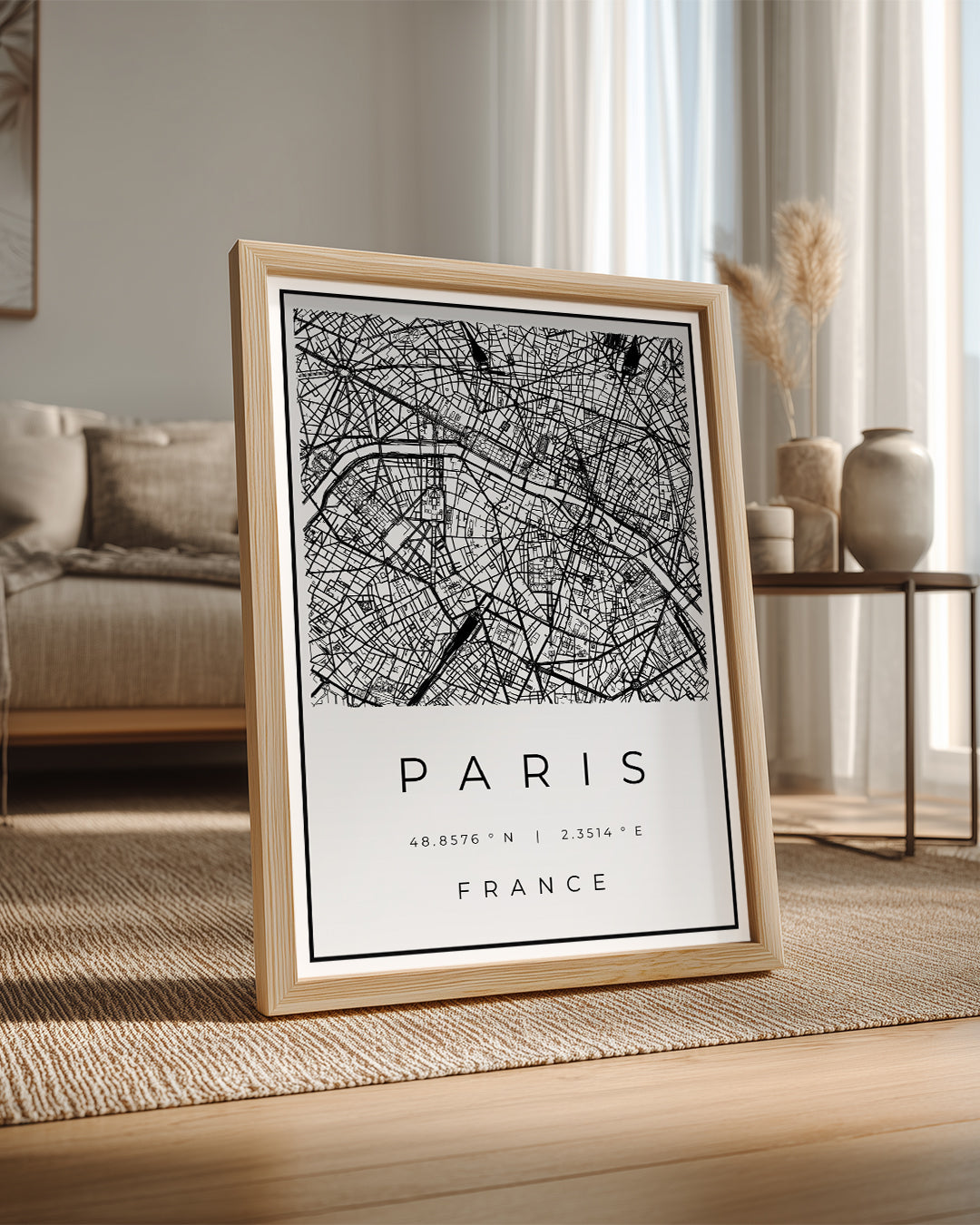 Paris A4 Ratio Poster Tablosu