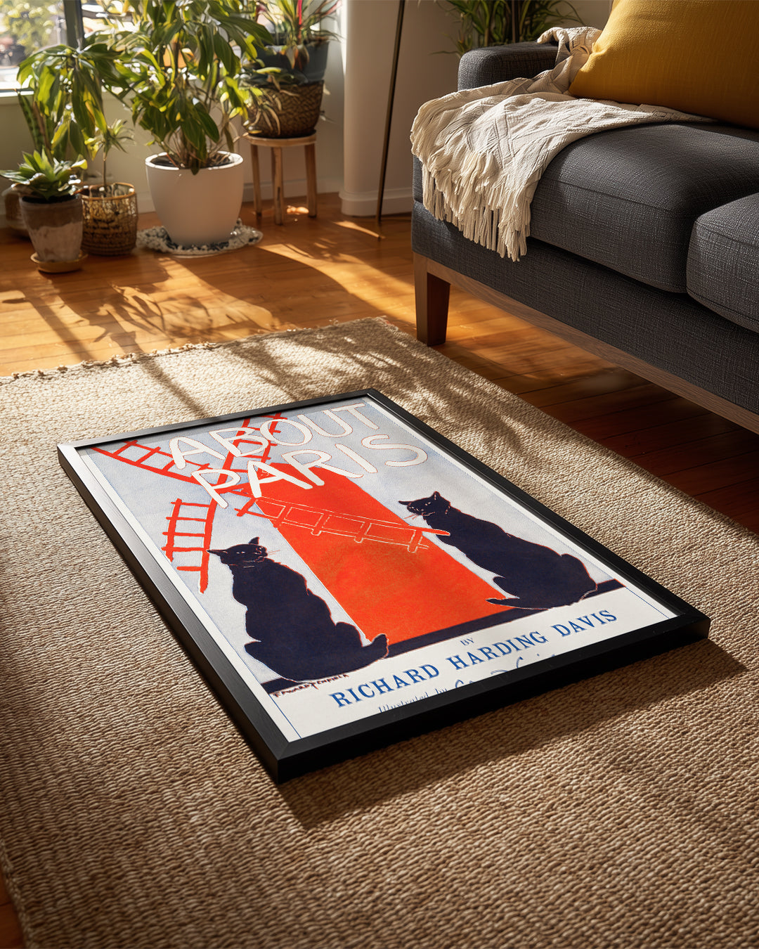 Paris Cats Poster Tablosu