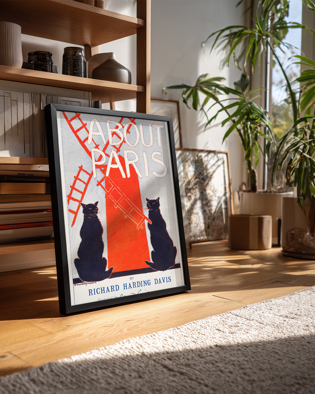 Paris Cats Poster Tablosu