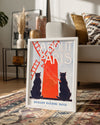 Paris Cats Poster Tablosu
