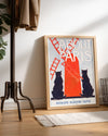 Paris Cats Poster Tablosu