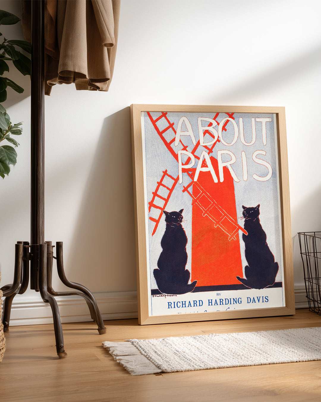 Paris Cats Poster Tablosu